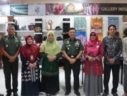 Dinas Perindustrian Bersama Danrem 162/WB Kolaborasi Tingkatkan Daya Saing Produk