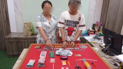Simpan Sabu, Pasutri Di Mataram Terancam 7 Tahun