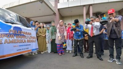 Pemrov NTB Lepas Ekspor Vanili Organik Ke Amerika Serikat