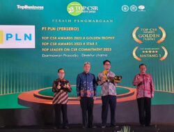 Boyong 39 Penghargaan TOP CSR Awards 2023, TJSL PLN Berhasil Berikan Manfaat Besar dan Berkelanjutan bagi Masyarakat