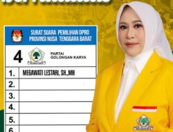 Mengenal Megawati Lestari, Bacaleg Partai Golkar dari Lombok Tengah