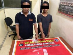 Simpan Sabu, Dua Pria Ini Dibekuk Polisi