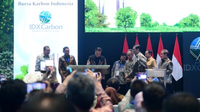 Presiden Jokowi Resmi Meluncurkan Bursa Karbon Indonesia