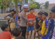Sosok Bripda Rodho Ramadani Ajarkan Hafalan AL-Quran Kepada Anak-anak