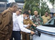Dukung Komunitas Pengguna Kendaraan Listrik, PLN UIW NTB Resmikan SPKLU di Kantor Gubernur NTB