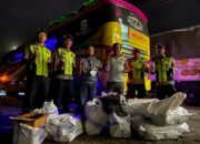 Petugas KPL Tano Sumbawa Barat Gagalkan Penyelundupan Ratusan Miras Jenis Arak Bali dan Breem Merah