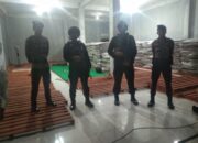 Polres Bima Kota Jaga Ketat Gudang Logistik Pemilu