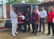 Peduli,Rachmat Hidayat Serahkan Motor Roda Tiga  Kepada Disabilitas Untuk Wirausaha