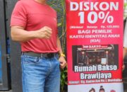 Bawa Kartu Anak Dapat Diskon 10 Persen di Rumah Bakso
