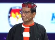 Sentimen Positif Prof Mahfud MD Paling Besar