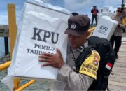 Hari Pertama Pendistribusian Logistik Pemilu 2024 di Lombok Barat Berjalan Lancar