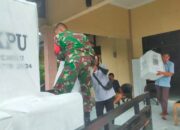 Danrem 162/WB Intruksikan Babinsa Kawal Pengembalian Kotak Suara dari TPS Menuju ke KPU