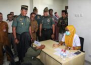 Danrem 162/WB Mengikuti Peresmian RSAD TK. IV Sultan Abdul Kahir II Bima Secara Virtual