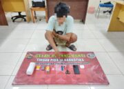 Simpan Sabu 2,40 gram, Pria Asal Telaga Bertong Diringkus Polisi