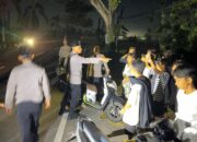 Balap Liar, Polres Loteng Angkut Puluhan Unit Motor