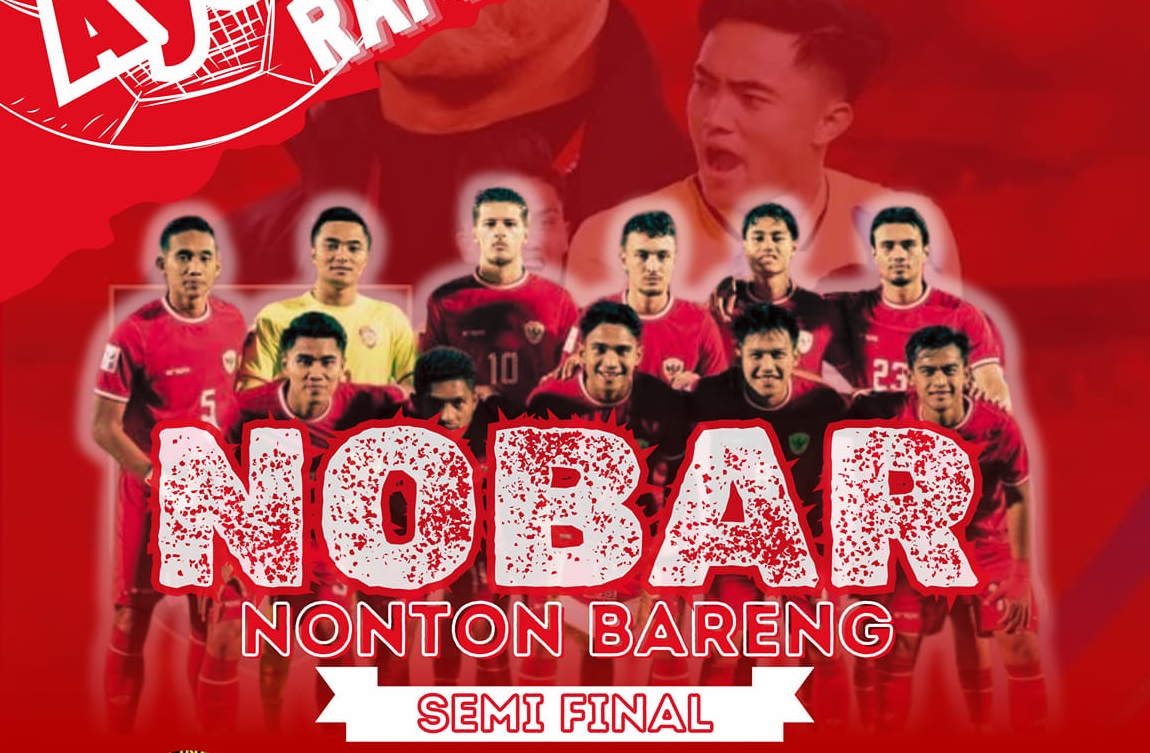 Nobar Semifinal Piala AFC U-23: Satu Hati Dukung Garuda Muda!