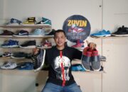 Hobi Koleksi Sepatu, Zunaidin Sukses Bisnis Sepatu Second Brand