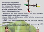 Terapkan Rekayasa Lalin untuk Lebaran Ketupat, Pengguna Jalan Diminta Hindari Jalur Senggigi