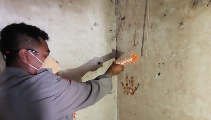 Ungkap Kematian Dugaan Gantung Diri, Polres Loteng Olah TKP