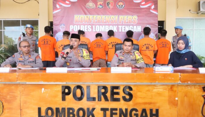 Polres Lombok Tengah Kembalikan Barang Bukti Hasil Kejahatan Curanmor dan Curat Kepada Pemiliknya