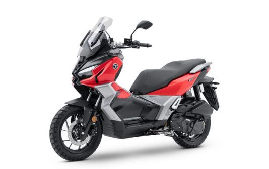 Voge SR2 ADV dari Filipina yang akan dijual untuk pasar Eropa dengan mesin 125 cc.