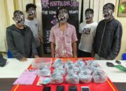 Satresnarkoba Polres Lombok Utara Ungkap Jaringan Narkoba, Amankan 5 Pelaku dan 145 Bungkus Mashroom