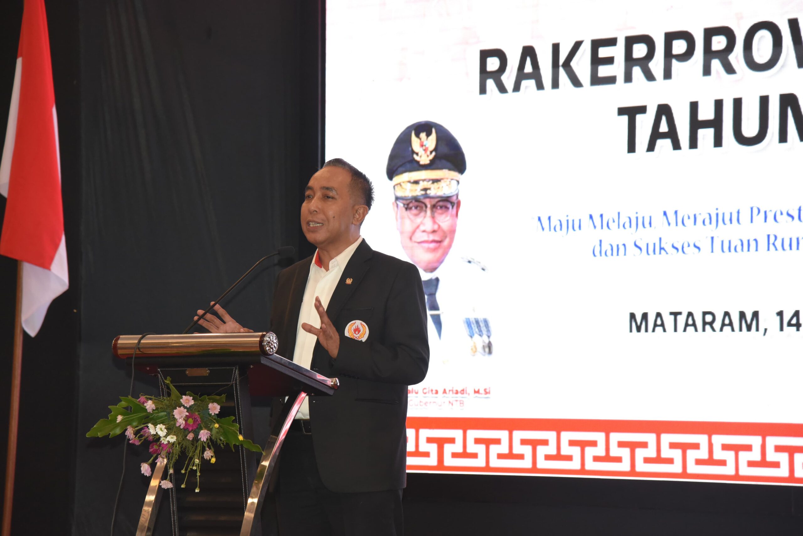 Ketua Umum KONI NTB, H. Mori Hanafi, S.E., M.Comm.,