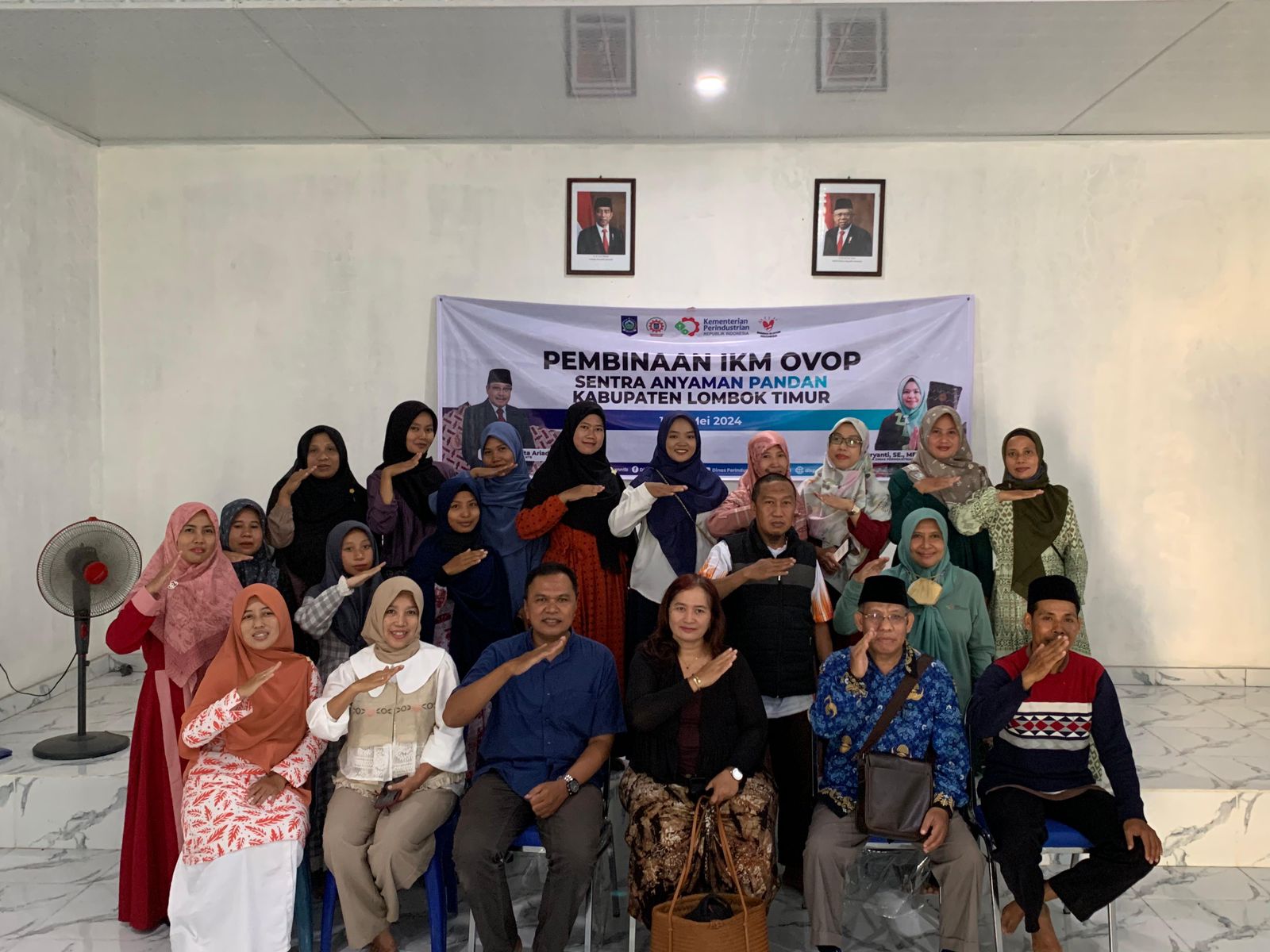 novasi Anyaman Pandan Desa Mamben Baru