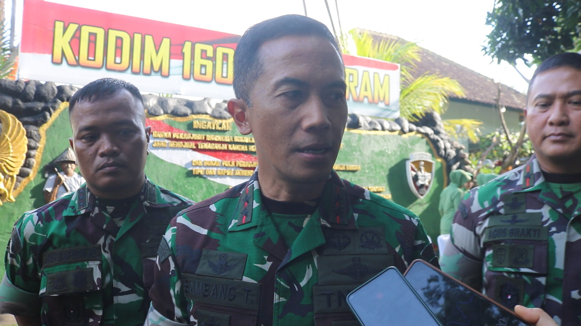 Panglima Komando Daerah Militer (Kodam) IX/Udayana, Mayjen TNI Bambang Trisnohadi