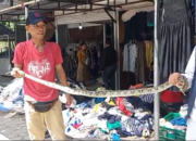 Ular Piton Menggemparkan Pasar Karang Sukun Mataram!