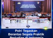 Judi Online Digebuk Habis! Polri Ungkap 3 Situs dan 318 Kasus, Amankan 464 Tersangka!