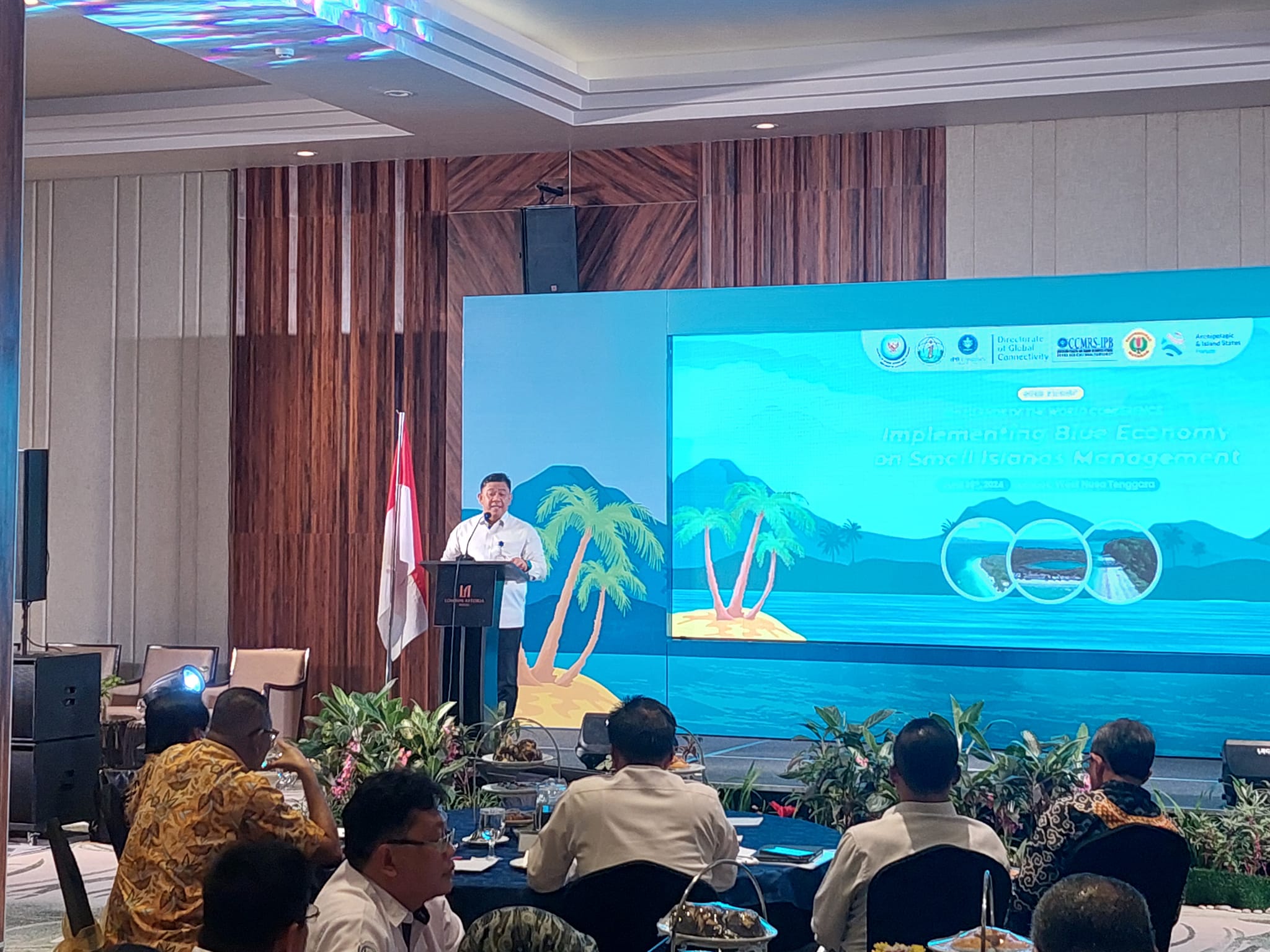 Dorong Ekonomi Biru Berkelanjutan, KKP Gelar Seminar di Lombok