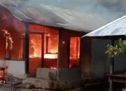 Si Jago Merah Mengamuk di Lombok Utara, Rumah Warga Ludes Terbakar, Anak Berhasil Diselamatkan
