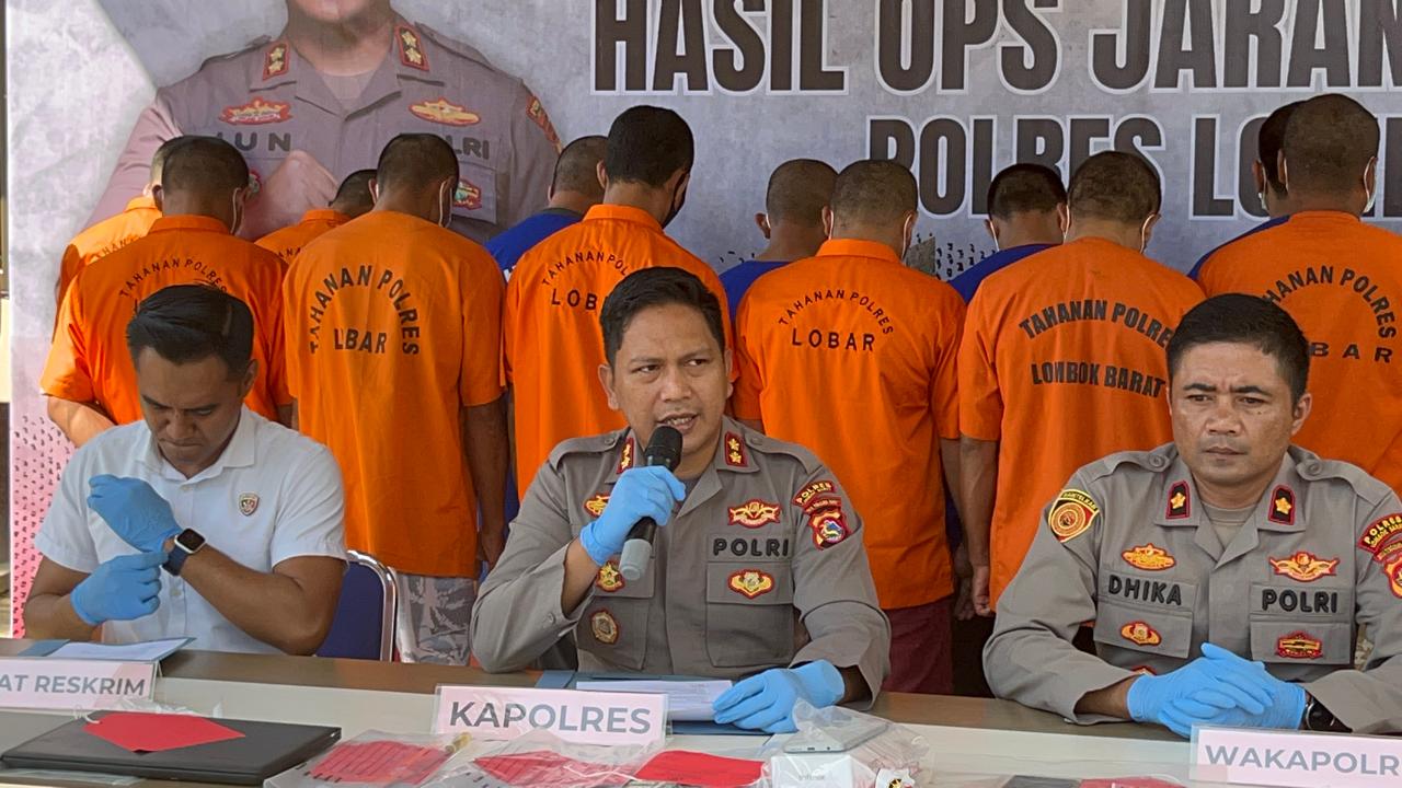 46 Kasus Kejahatan Diungkap, 57 Pelaku Diringkus dalam Operasi Jaran Rinjani 2024