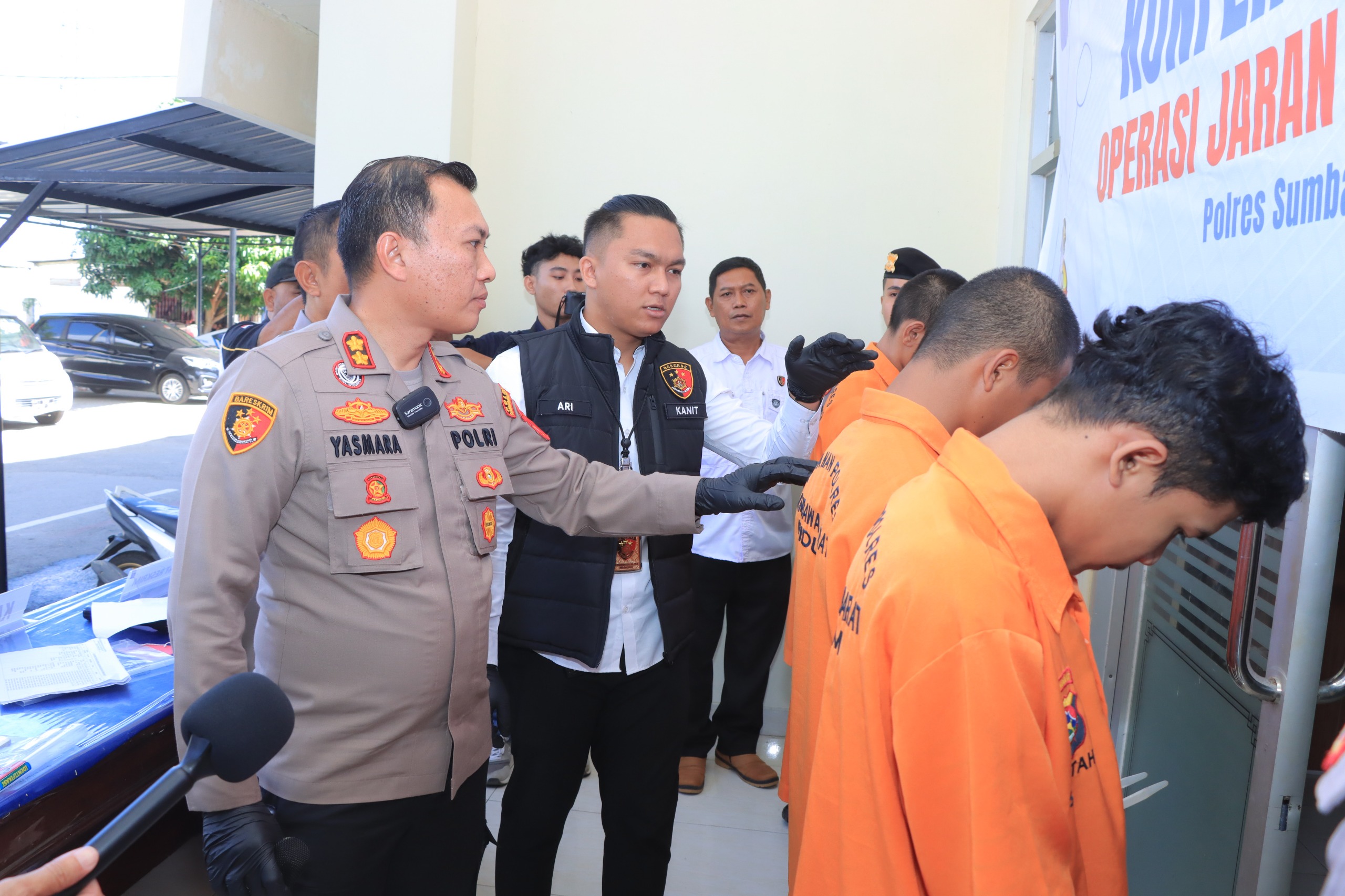 4 Tersangka Curanmor dan Pencurian HP Diringkus Polres Sumbawa Barat!