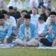 Kapolda NTB dan Masyarakat Padati Lapangan Bhara Daksa untuk Shalat Idul Adha 1445 H