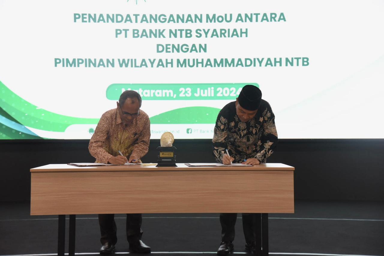 Bank NTB Syariah dan Muhammadiyah NTB Bersinergi Perkuat Ekonomi Umat dan Muamalah Syariah