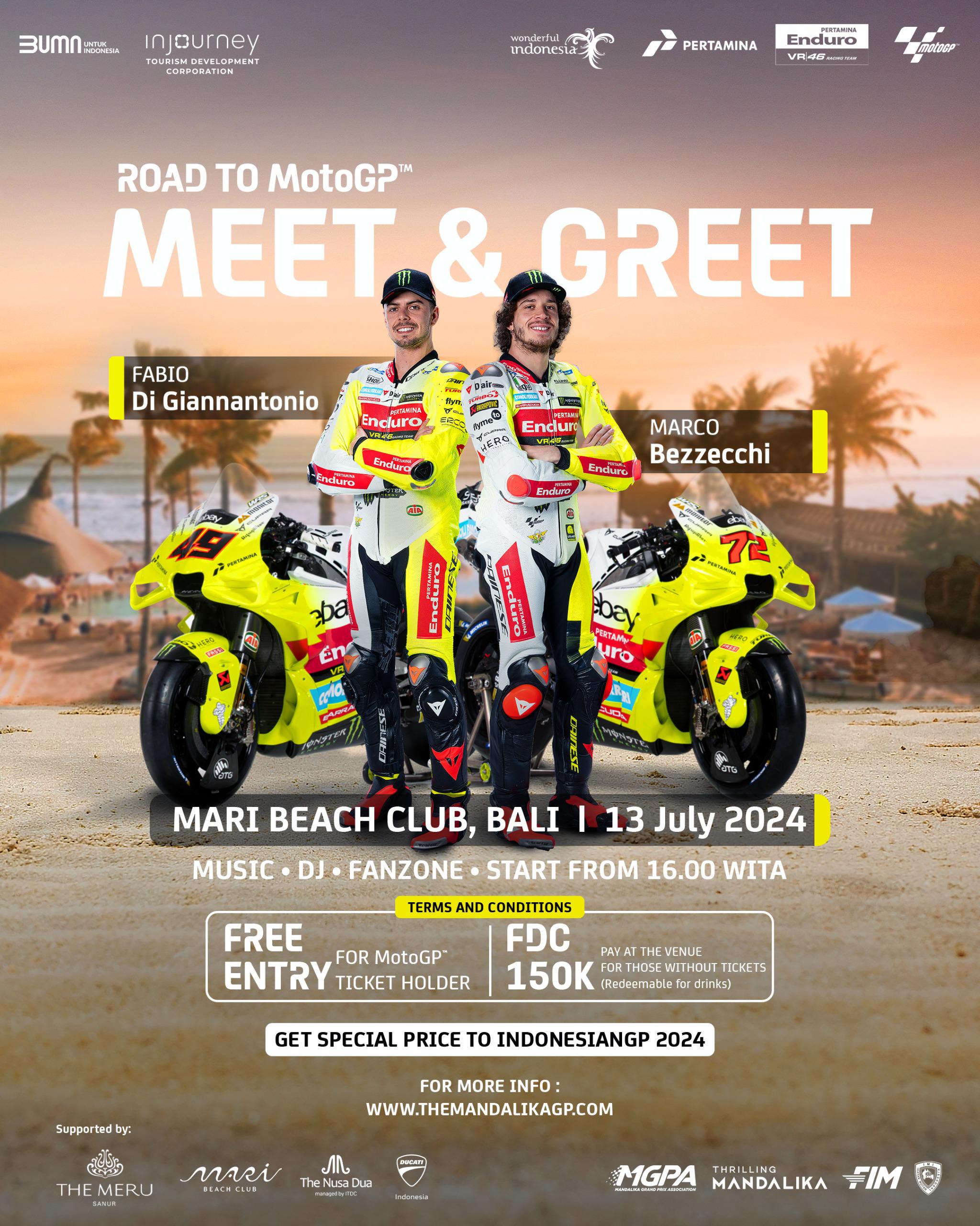 Para Pembalap MotoGP™ Siap Menyapa Penggemar di Bali!