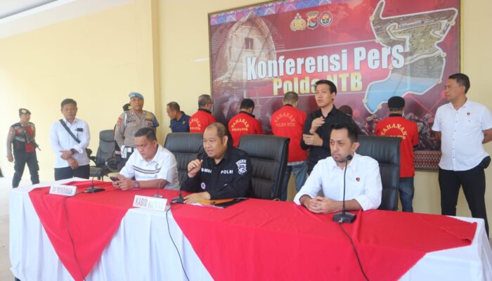 Polda NTB Tahan Lima Tersangka Korupsi Pembangunan RS Pratama Manggalewa Dompu, Rugikan Negara Rp1,35 Miliar
