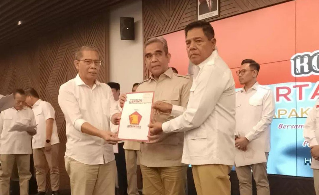 Partai Gerindra Resmi Usung Iron-Edwin di Pilkada Lotim 2024