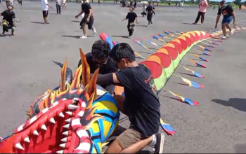 Festival Layang-Layang Mataram 2024 Warnai Langit Kota Mataram