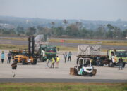 Logistik MotoGP 2024: Dua Pesawat Kargo Qatar Cargo Tiba di Lombok