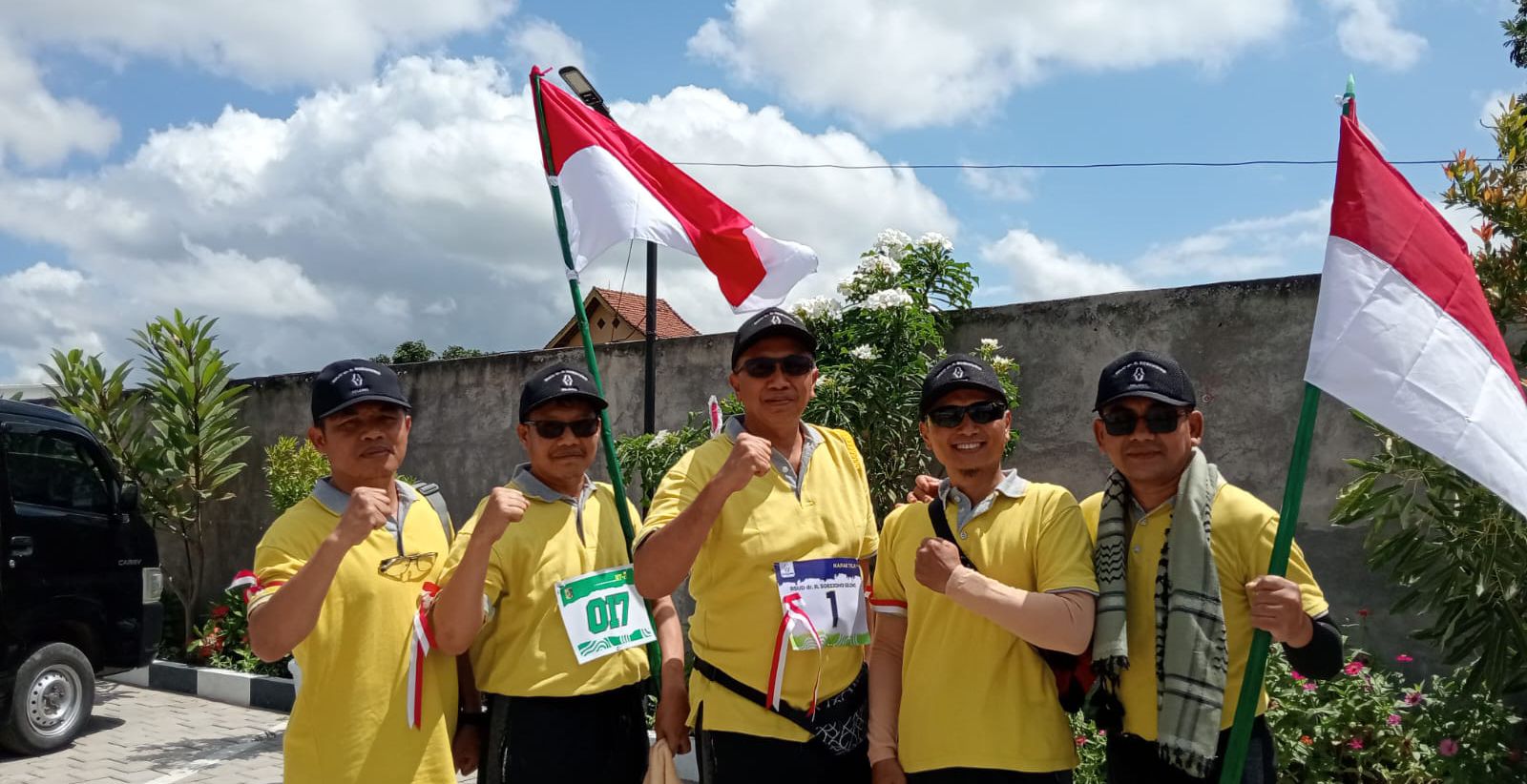 Napak Tilas Hari Kemerdekaan di Lombok Timur: RSUD dr. Raden Soedjono Selong Kirim 28 Regu untuk Jarak 8 Kilometer