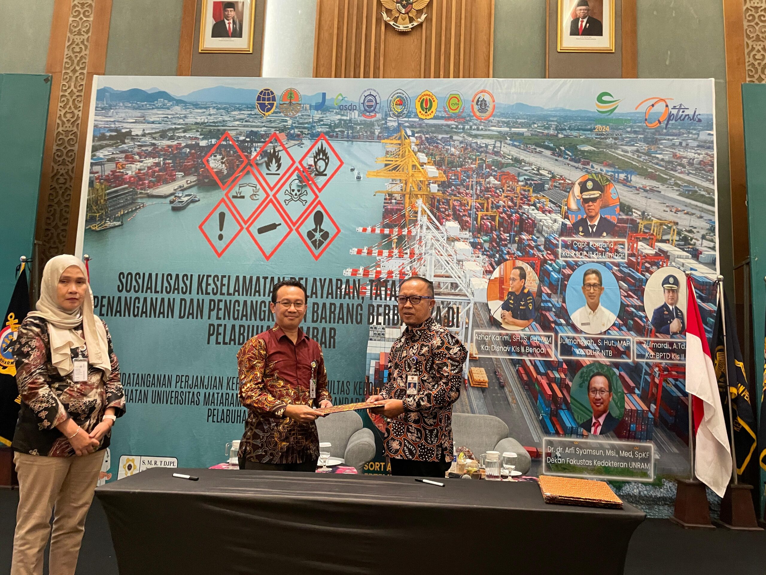 Sinergi KSOP Lembar dan Universitas Mataram, Dorong Kesehatan Maritim