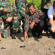 HUT ke-79 TNI: Kodim 1608/Bima Lepas Tukik dan Bersih Pantai