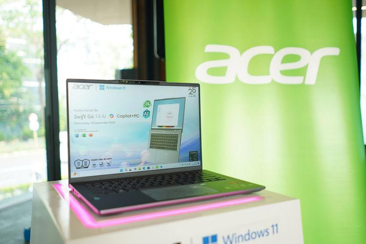 Acer Swift Go 14 AI: Laptop Ringkas untuk Mobilitas Tinggi