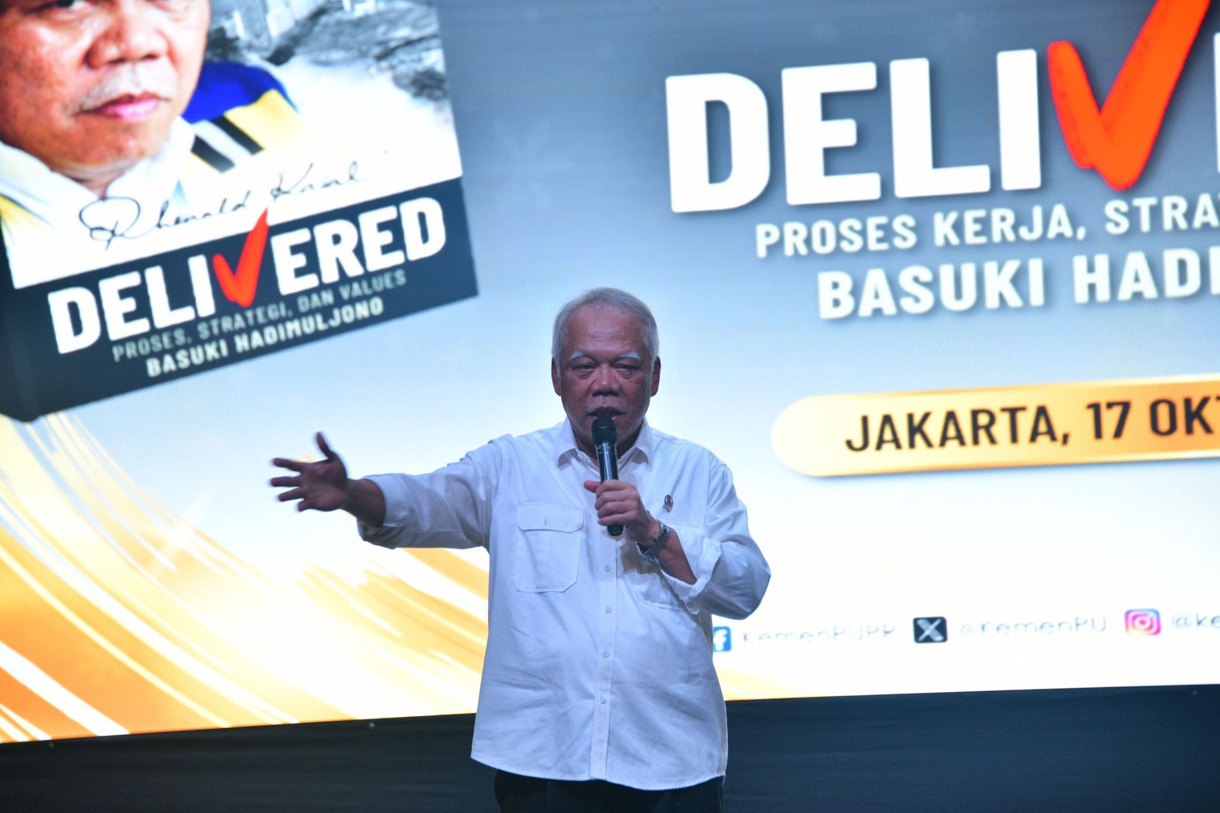 Delivered: 10 Tahun Kiprah Basuki Hadimuljono di PUPR
