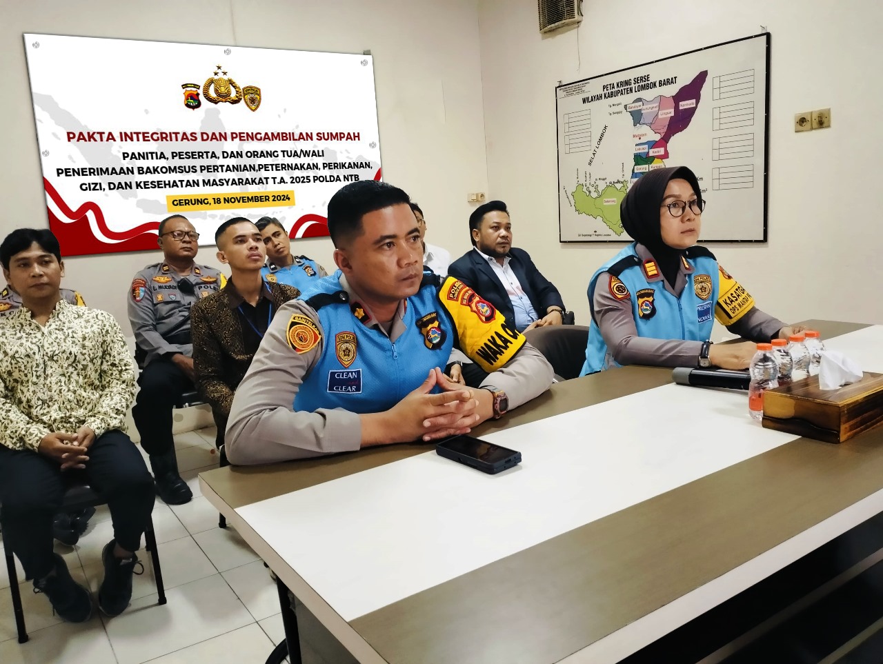 Polres Lombok Barat Tegaskan Transparansi dalam Seleksi Bakomsus Polri 2025