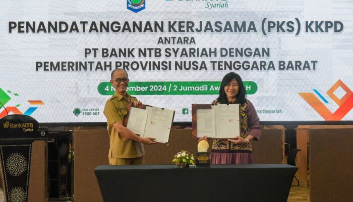 Pemprov NTB dan PT Bank NTB Syariah Luncurkan Kartu Kredit Pemerintah Daerah