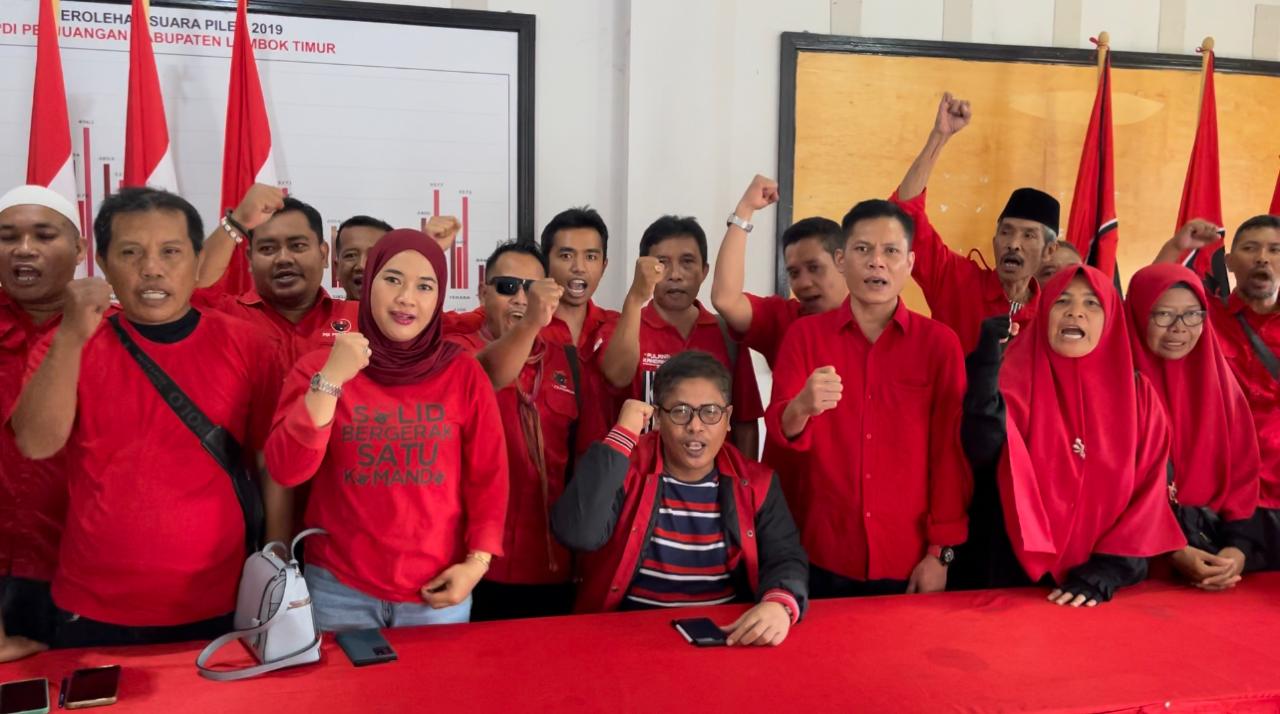 PDI Perjuangan Lombok Timur Siap Jaga Partai dan Kawal Kongres 2025
